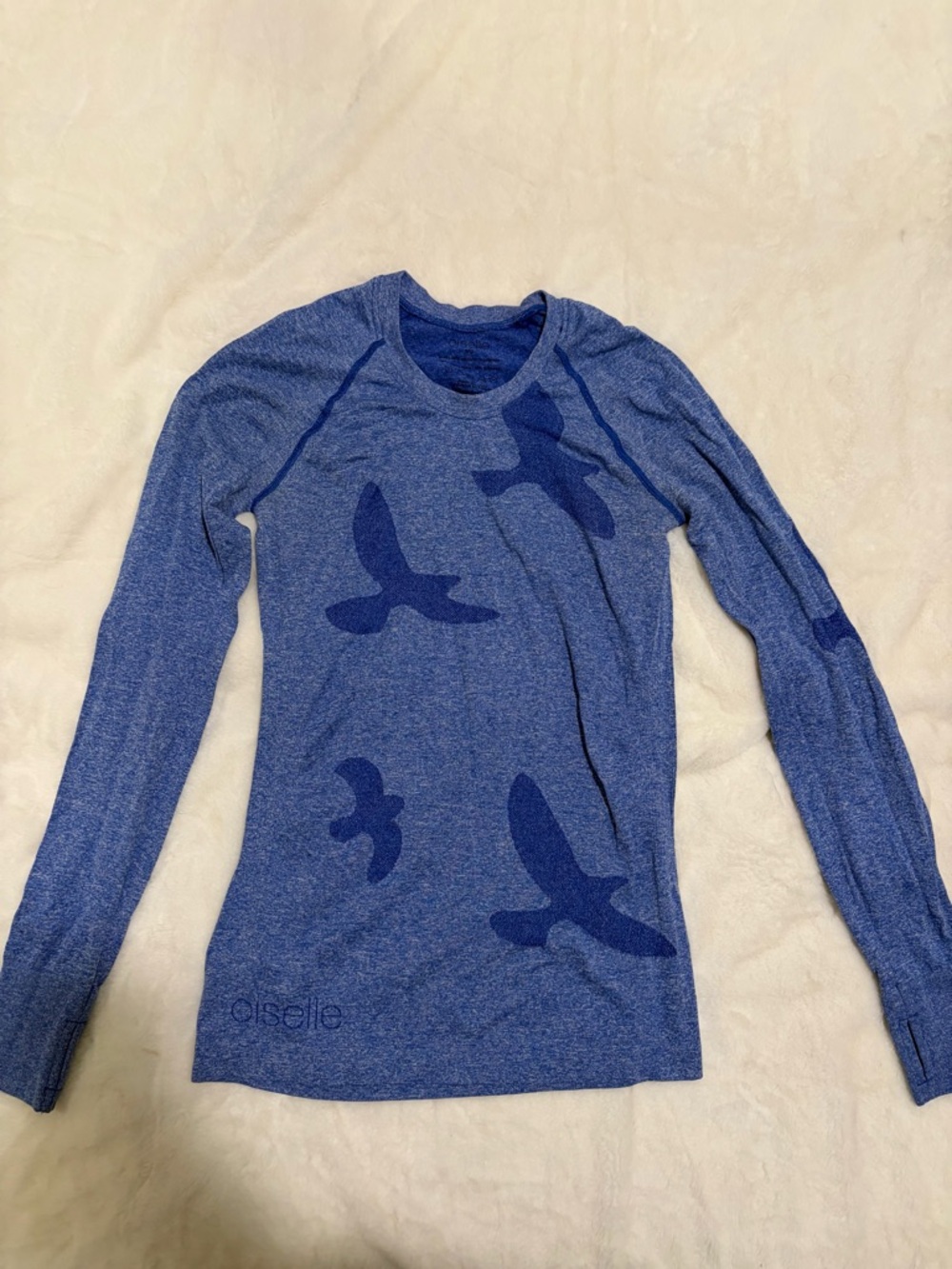 Oiselle Flyte Long Sleeve - Blue